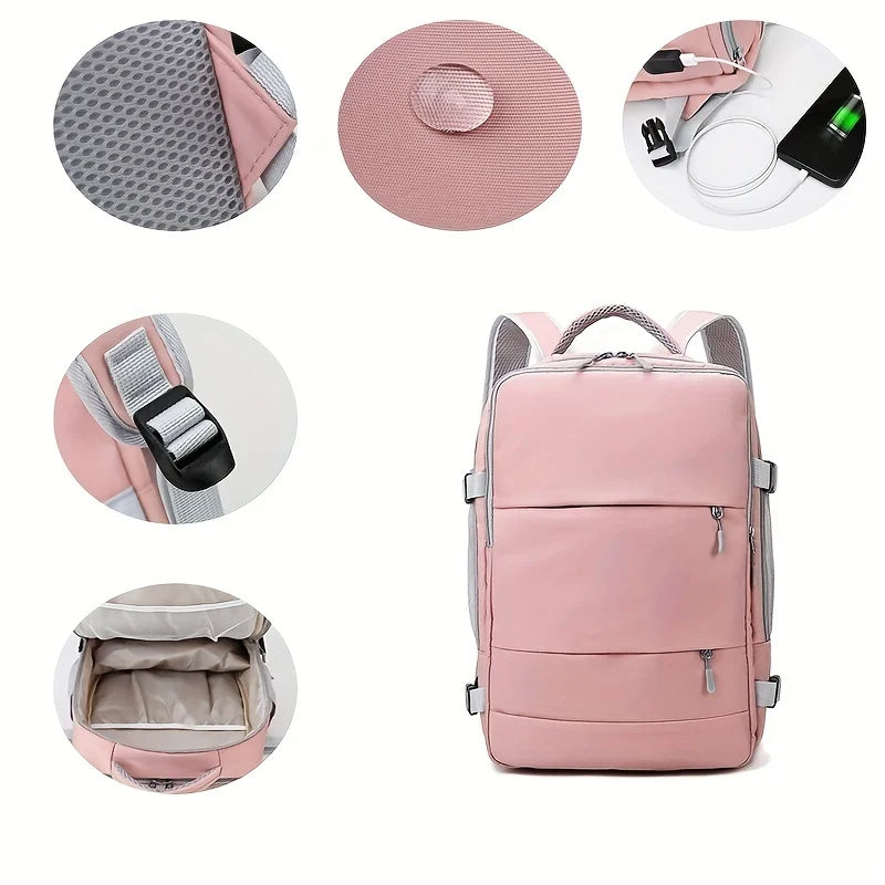 Mochila de viaje sin facturar impermeable