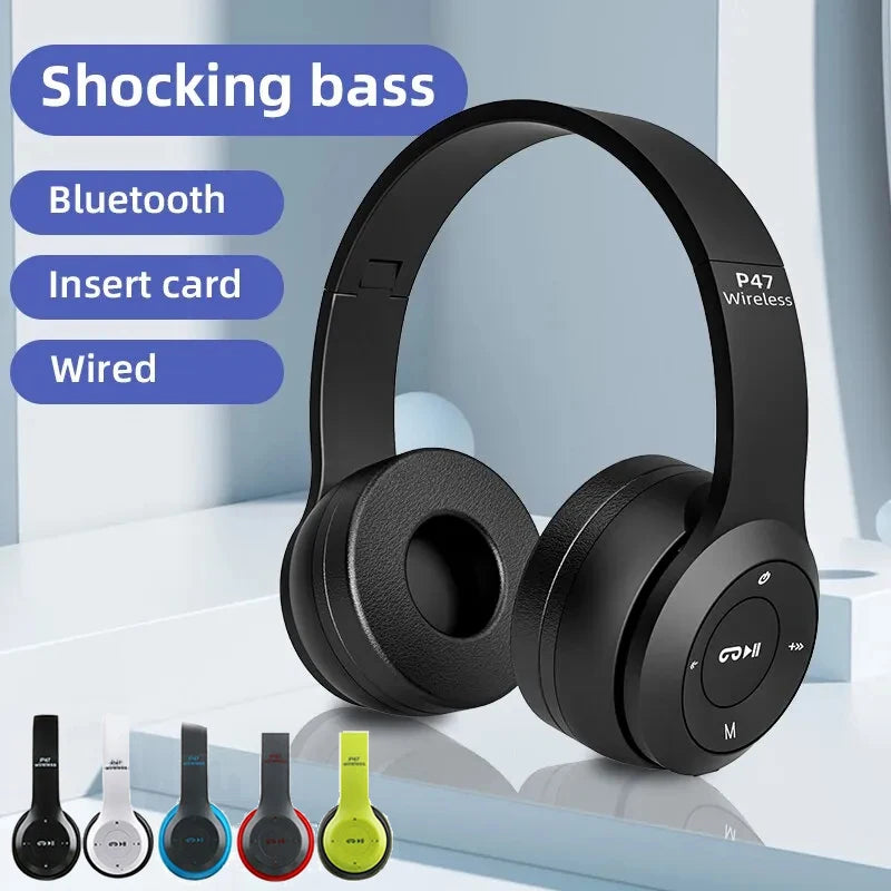 Cascos inalámbricos con micro y SD