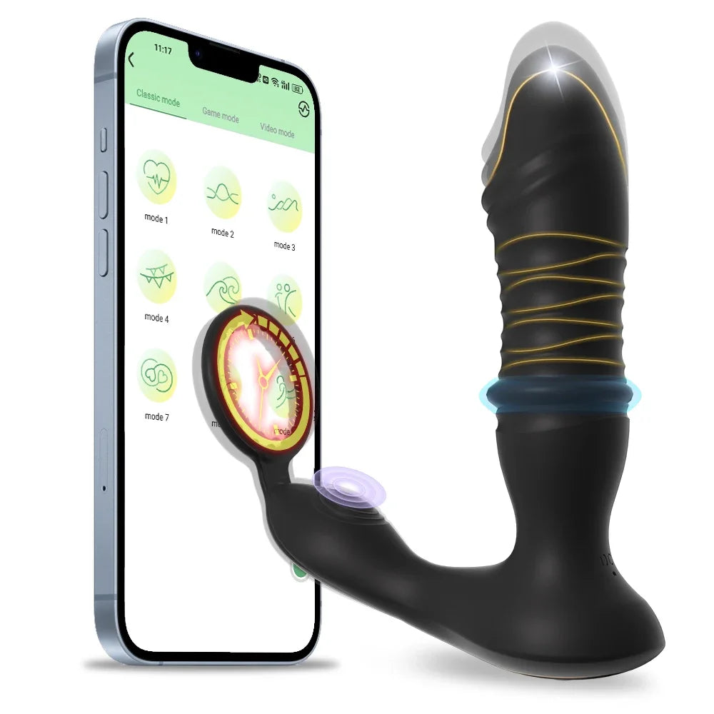 Vibrador anal masculino