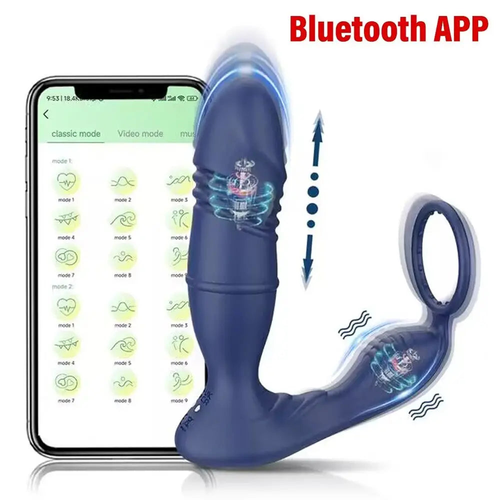 Vibrador anal masculino